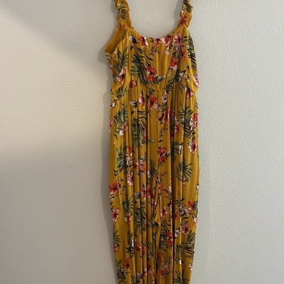 Candies Floral Tropical Boho Jumpsuit Size M - Picture 7 of 8